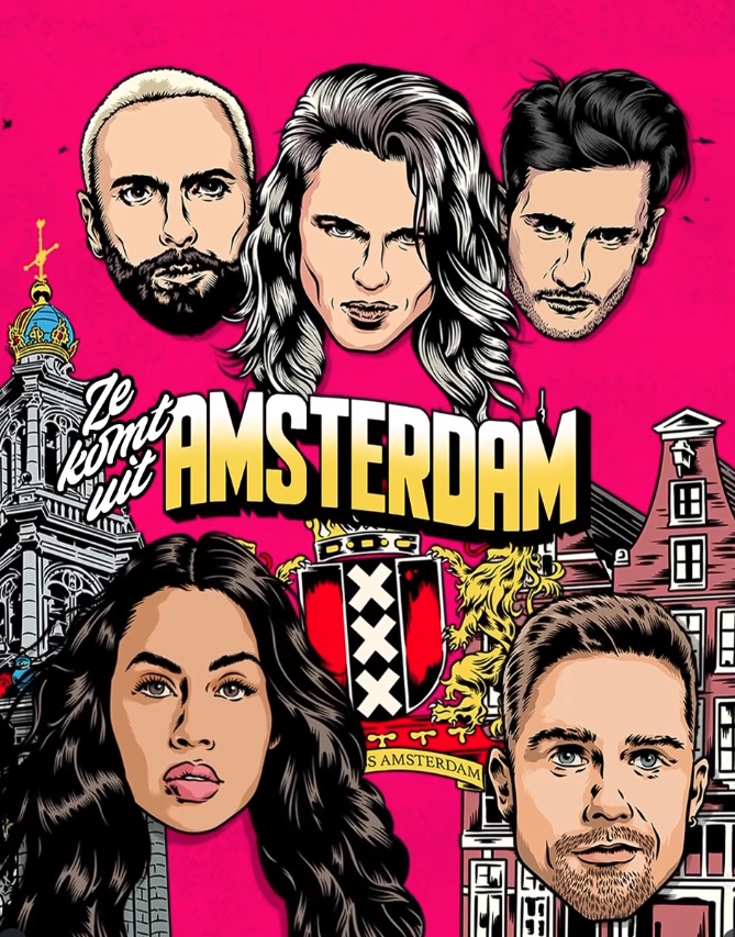 Ze komt uit Amsterdam