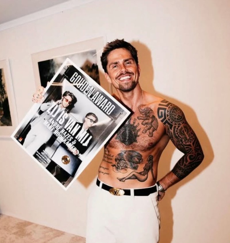 gouden plaat zij is van mij